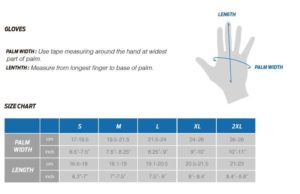 Giant Gloves Size Chart