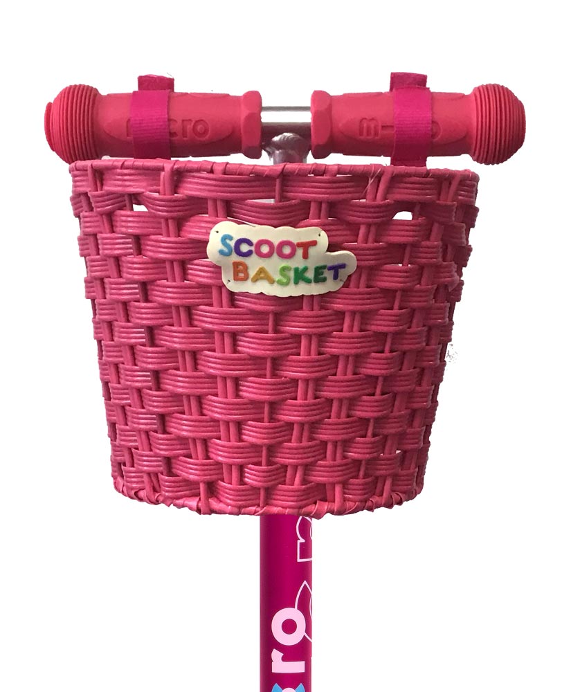 Micro Basket Pink | Micro Scooters Perth