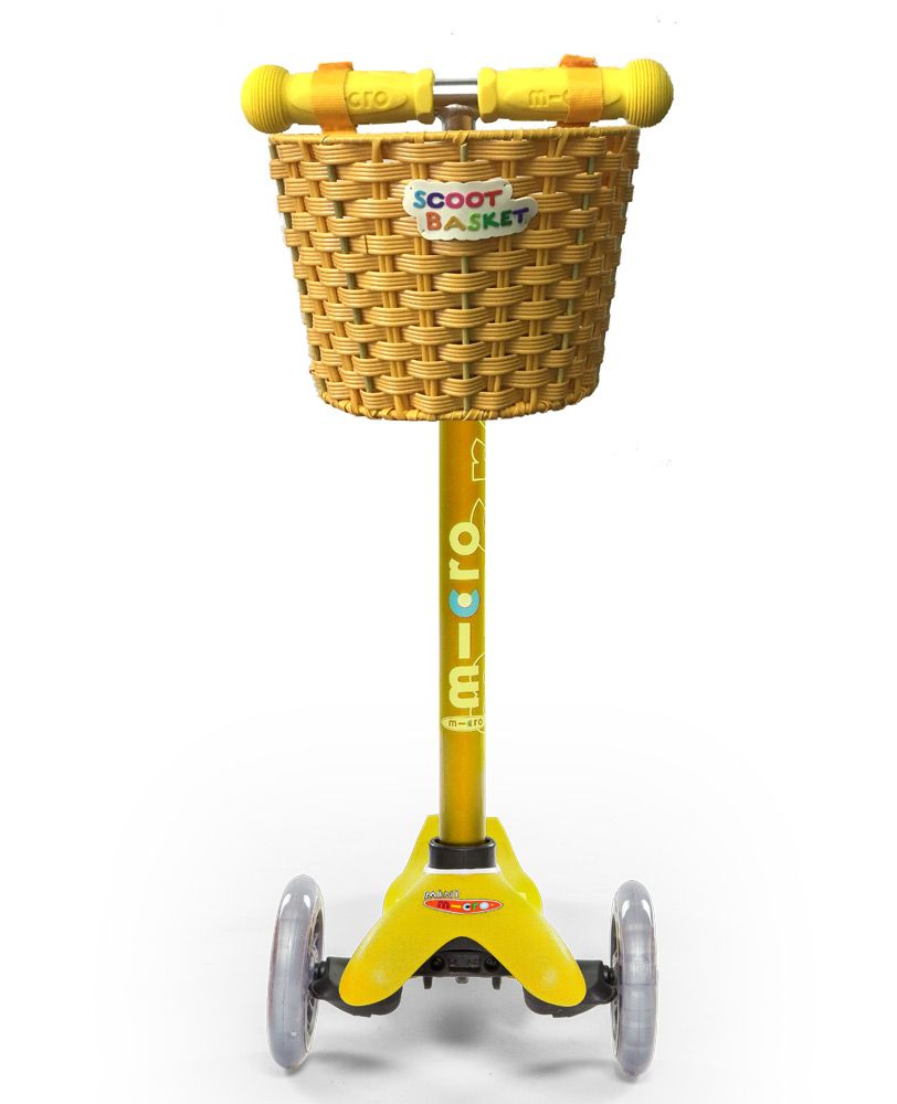 micro basket yellow attached