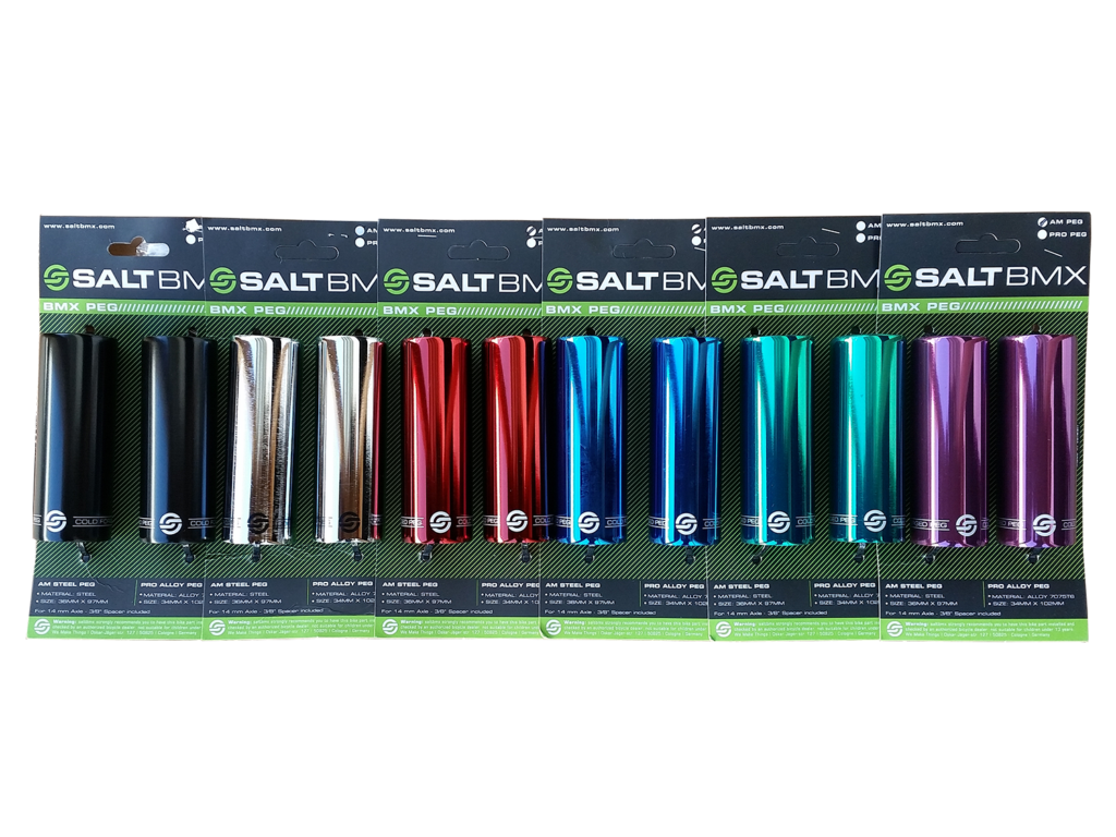 Salt AM Axle Peg Set | BMX Pegs