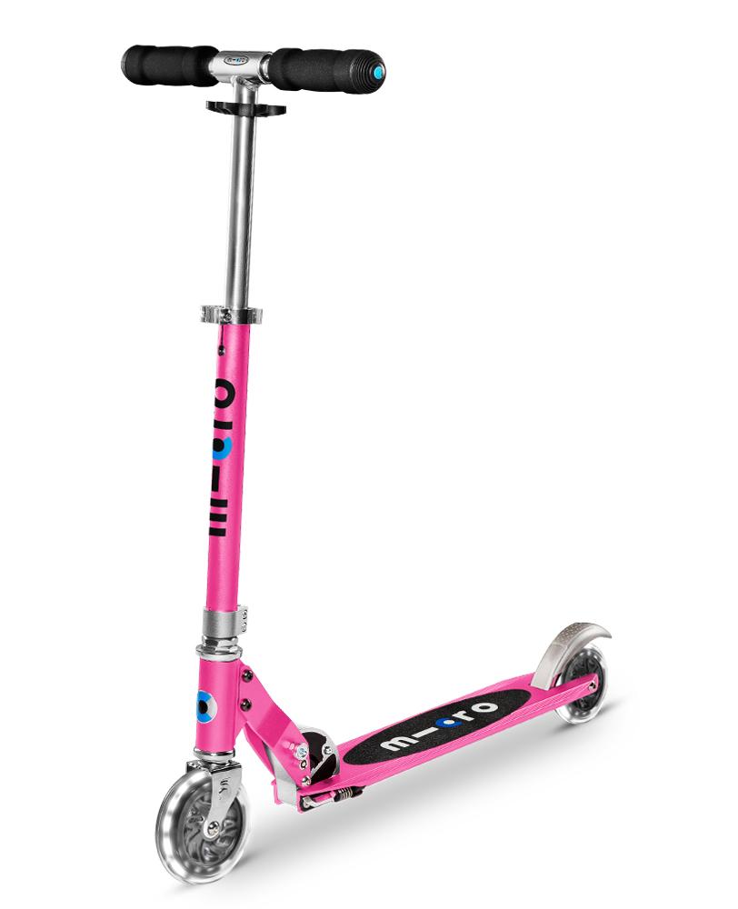 Micro Sprite LED Pink | Micro Scooters Perth