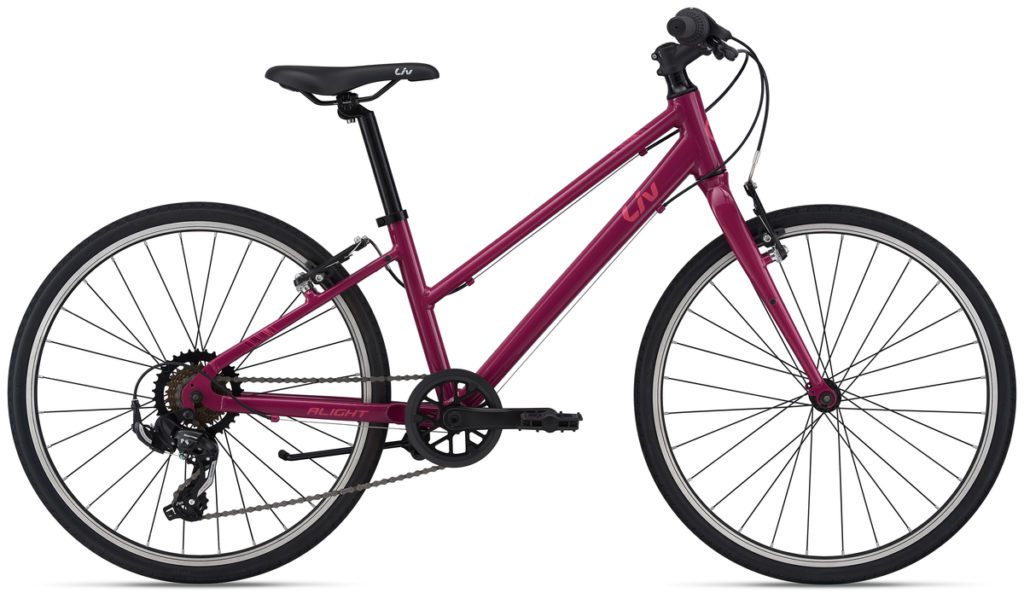 2022 liv alight 24 inch girls bike purple giant bikes perth