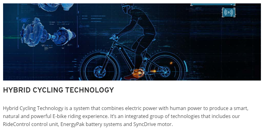 Giant Hybrid Cycling Technology