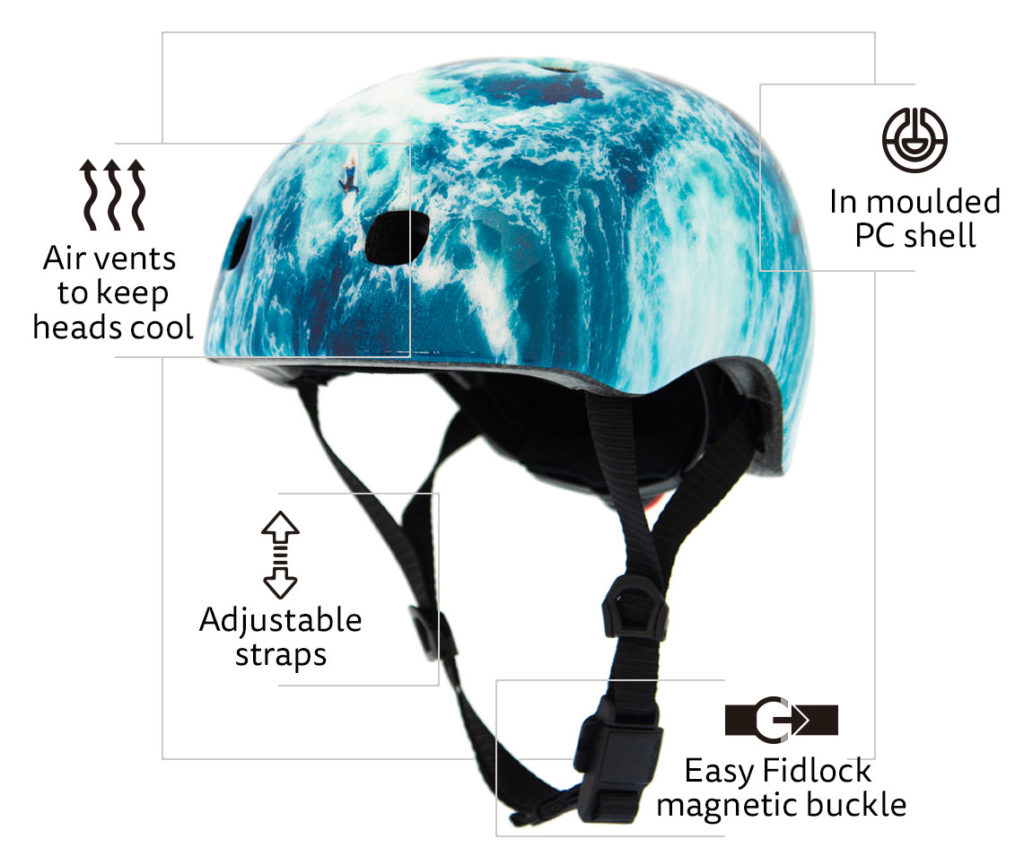 new helmet details ocean