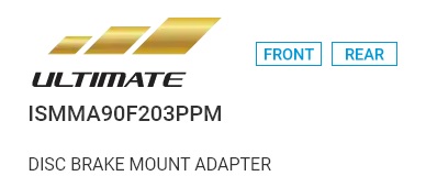 Shimano 203mm Disc Brake Mount Adapter