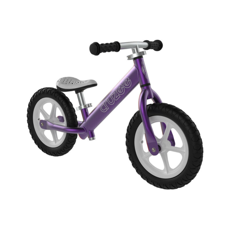 cruzee balance bike purple new