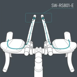 Shimano SW-RS801 Switch Shifter Di2 12-Speed 740mm TT