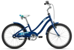 Liv Adore 20 Dark Blue kids bike Perth – lightweight 20 inch girls bike with aluminium frame, upright riding position and easy-to-use singlespeed design – available at George’s Bike Shop Balcatta.