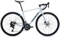 2026 Giant Contend AR 3 Icicle White all-road bike aluminium frame disc brakes