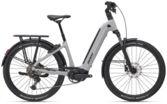2027 Giant AnyTour X E+ 3 electric adventure bike in Good Grey with SyncDrive Sport3 motor and 625Wh battery