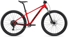 2027 Giant Talon 2 hardtail mountain bike in Phoenix Fire with hydraulic disc brakes and 1x drivetrain