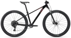 2027 Liv Tempt 4 women’s hardtail mountain bike in Black with hydraulic disc brakes and 1x drivetrain