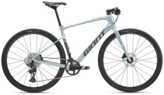 Giant FastRoad AR Advanced 1 2027 Cryo Silver carbon flatbar road bike